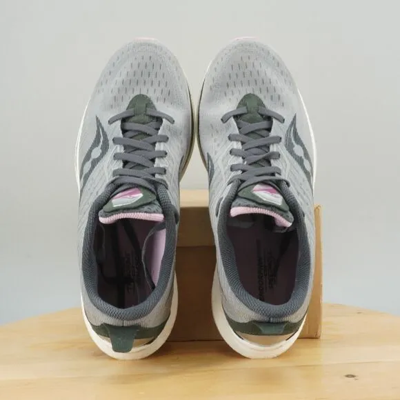 Saucony Endorphin Speed 2 Womens Size 9.5 Shoes Grey Pink Running Sneakers