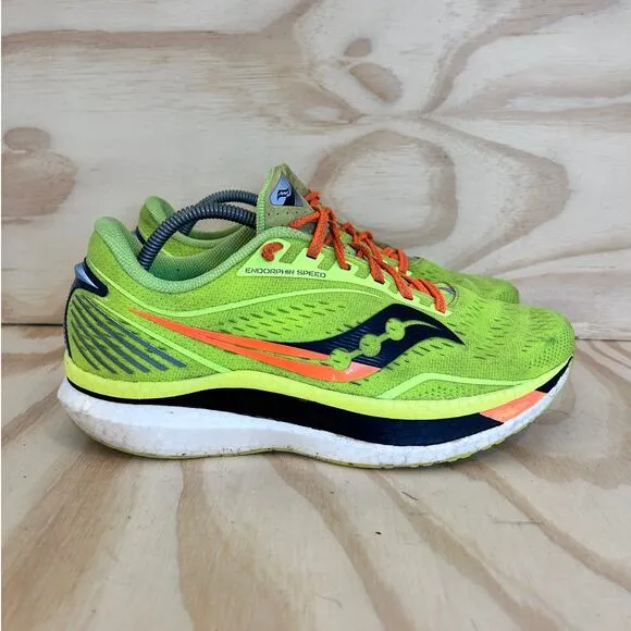 Saucony - Endorphin Speed - Running Shoes - Yellow - Men's - 10 - S20597-65