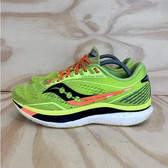Saucony - Endorphin Speed - Running Shoes - Yellow - Men's - 10 - S20597-65