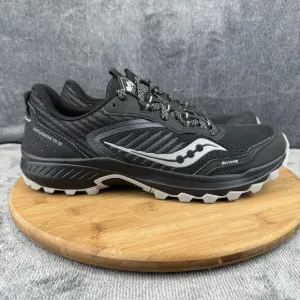 Saucony Excursion TR15 Shoes Mens Size 10.5 Black Running Trail Sneakers New