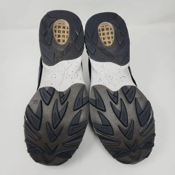 Saucony Running Shoes Mens 11 Black Las Vegas 3D Grid Hurricane Gym Logo Sneaker