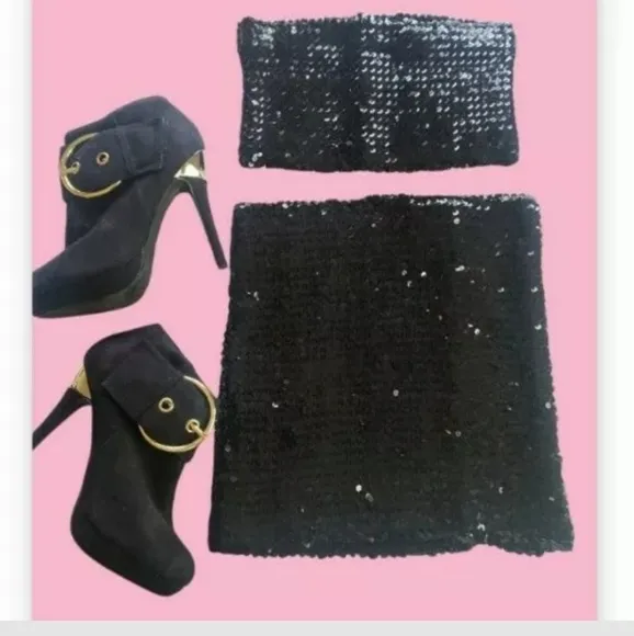 Sequins set ✨90's Vintage ✨womens 2 piece boutique Brittany Spears set 🎀