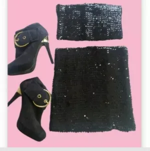 Sequins set ✨90's Vintage ✨womens 2 piece boutique Brittany Spears set 🎀