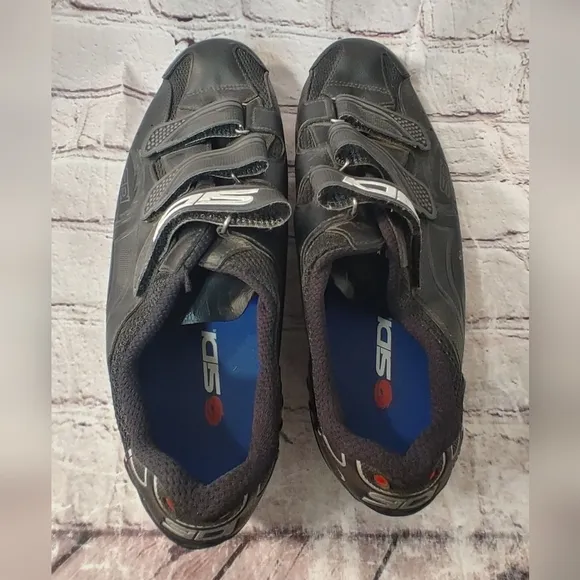 Sidi Cycling Shoes Carbon Millenium Road Black Cycling Shoes 48