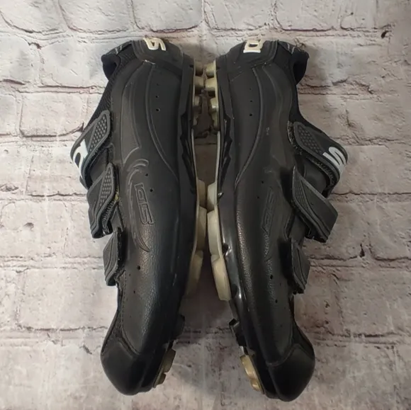 Sidi Cycling Shoes Carbon Millenium Road Black Cycling Shoes 48