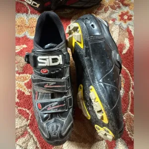 SIDI Spider SRS Mountain Bike shoe racing cycling carbon 44 Men’s US 10 SPD EUC
