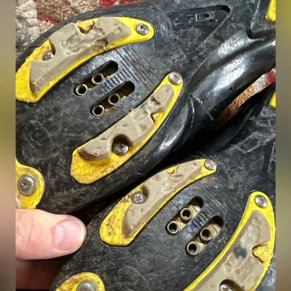 SIDI Spider SRS Mountain Bike shoe racing cycling carbon 44 Men’s US 10 SPD EUC