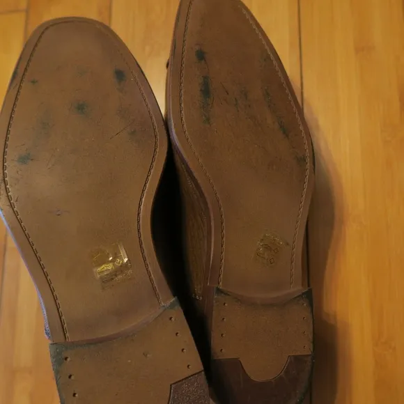 Sio Trenton-065 Brown Croc Woodgrain Oxford Shoes