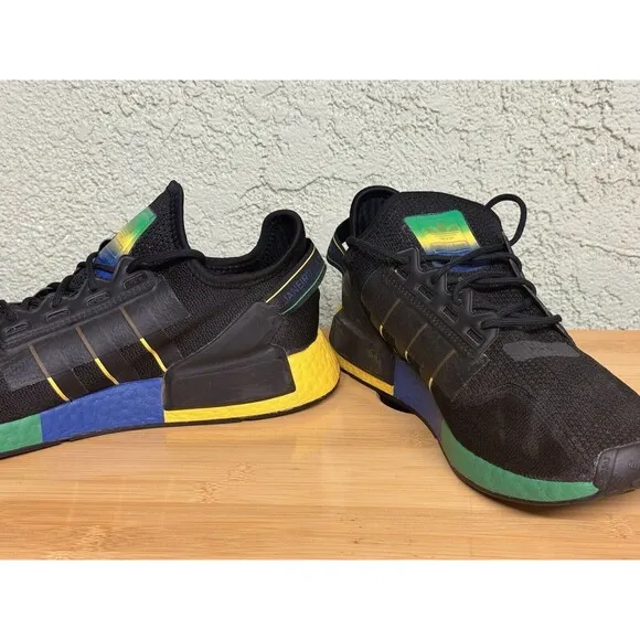Size 11.5 - Adidas NMD R1 V2 Rio De Janeiro Athletic Running Shoes FY1255 Men’s