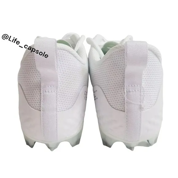 Size 13 Nike Alpha Huarache 8 Pro Lacrosse White‎ Silver CW4439-100 NEW Men's