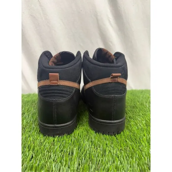 Size 13 - Nike Dunk High Black Rare - 309432-021