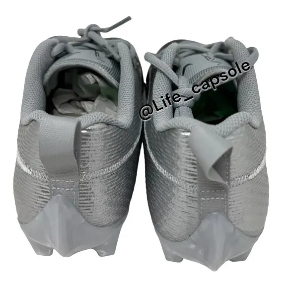 Size 13 Nike Vapor Edge Speed 360 2 Metallic Silver Black Cleats DA5455-003