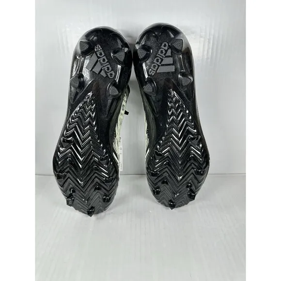 Size 14 Mens adidas Adizero 12.0 Football Cleats Glow in the Dark Black IE5447