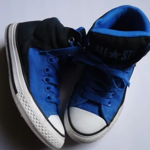SIZE 2. Converse high top sneakers shoes.