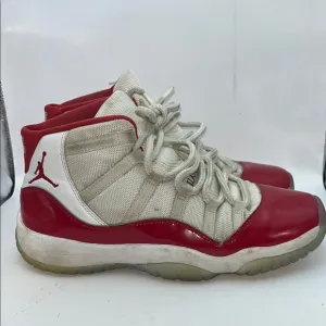 Size 7Y - Nike Air Jordan 11 Retro GS Cherry boys Shoes - 378038 116