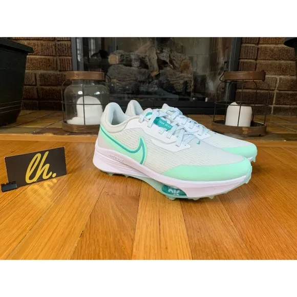 Size 8 Nike Air Zoom Infinity Tour Next% “White Mint Foam” Golf Shoes DC5221-143
