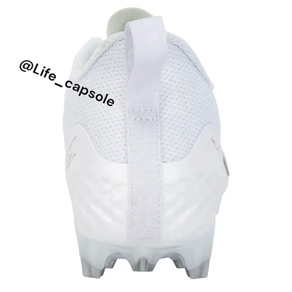 Size 8 Nike Alpha Huarache 8 Pro LAX White Lacrosse Cleats CW4446-100 NEW Men's