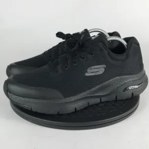 Skechers Arch Fit Black Comfort Athletic Shoes 232040 Men’s Size 11