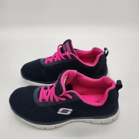 Skechers Flex Appeal Obvious Choice Womens Training Shoes Size 6.5