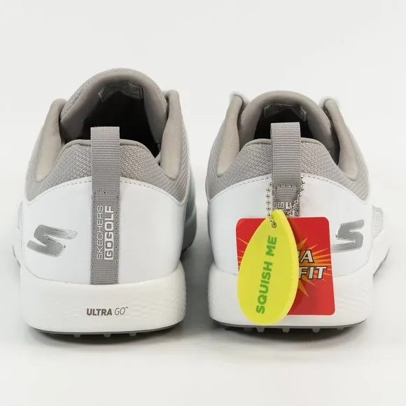 Skechers Go Golf Elite 4 Victory 'White Grey'  214022WW/WGY Spikeless Cleats