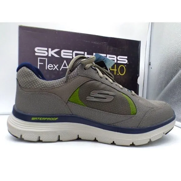 Skechers Men’s Flex Advantage 4.0 True Clarity MEMORY FOAM Sneakers, Sz. 9, Gray
