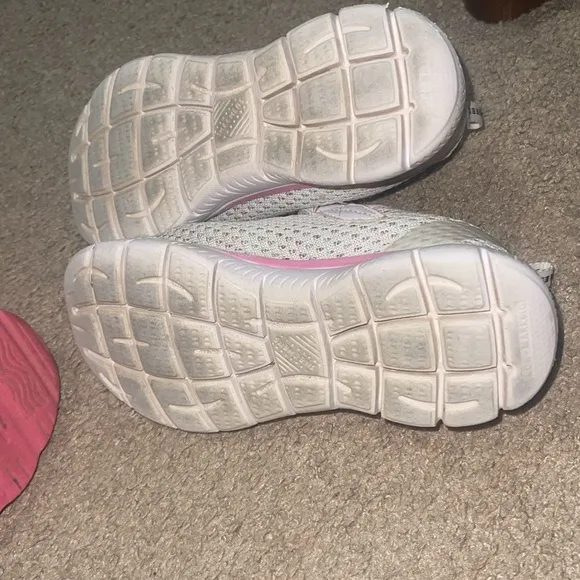 Sketchers little girls tennis shoes bundle
