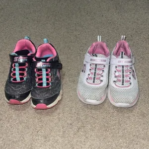 Sketchers little girls tennis shoes bundle