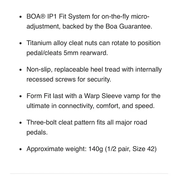 Specialized EXOS S-Works Road Shoes