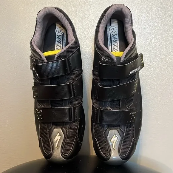 SPECIALIZED Road Bike Cycling Shoes Sport Body Geometry Black Yellow Silver