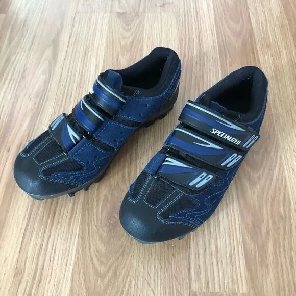 SPECIALIZED Body Geometry Blue/Black Cycling Shoes - 6113-4139