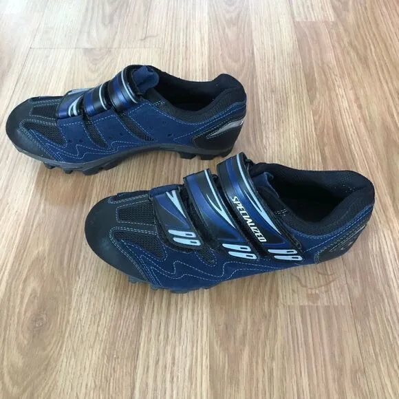 SPECIALIZED Body Geometry Blue/Black Cycling Shoes - 6113-4139