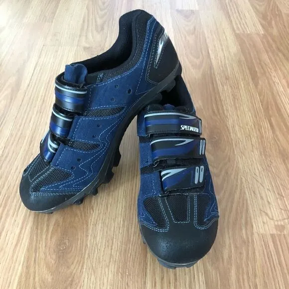 SPECIALIZED Body Geometry Blue/Black Cycling Shoes - 6113-4139