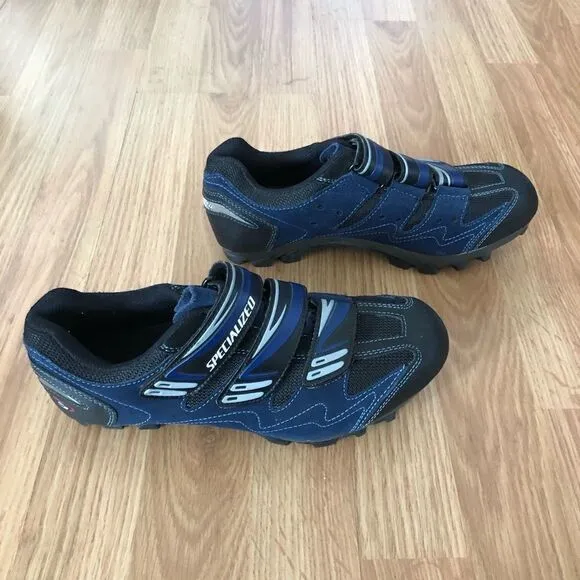 SPECIALIZED Body Geometry Blue/Black Cycling Shoes - 6113-4139