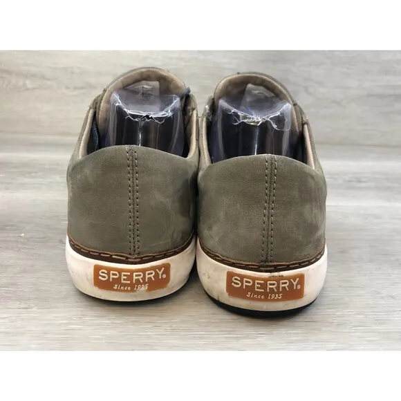 Sperry Top-Sider Gold Cup Haven STS17454 Men's 10.5 Gray Leather Sneaker Shoes
