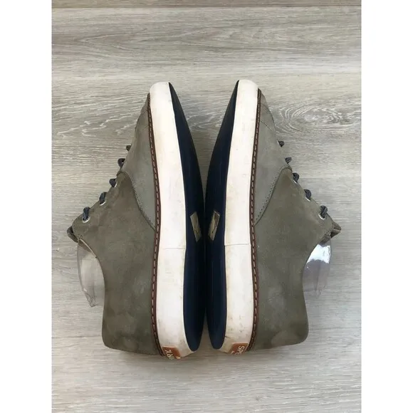 Sperry Top-Sider Gold Cup Haven STS17454 Men's 10.5 Gray Leather Sneaker Shoes