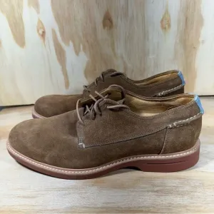 Sperry Top Sider Gold Cup Oxford Suede Shoes Men’s Size 9