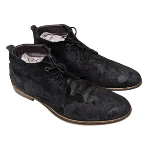 STEVE MADDEN Commander Camo Leather Oxford 10 US Lace-Up High Top Ankle