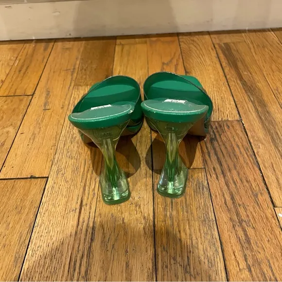 Steve Madden Green Lipa Heels