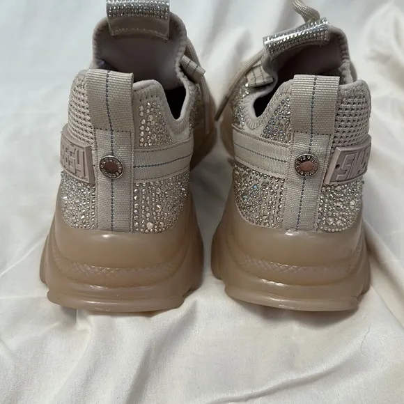 Steve Madden maxima rhinestone tennis shoes