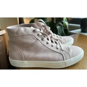 Steve madden theo high top sneakers pink Size 10 Men/women