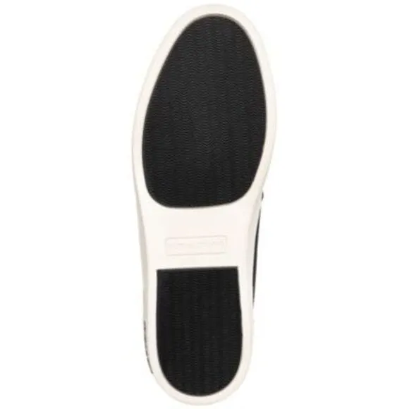 SUN STONE Mens Black Cushioned Jett Round Toe Lace-Up Sneakers Shoes 7.5 M