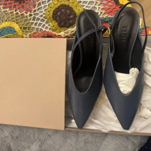 Tibi Women's Navy Slingback Shoes