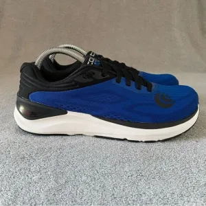Topo Athletic Shoes Mens 8 Cobalt Blue Black Ultrafly 3 Road Running Sneakers