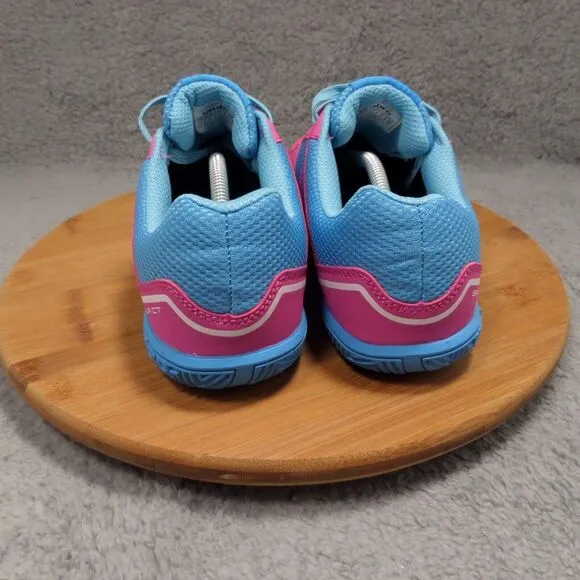Umbro Sala Ct Peacock Pink and Blue Soccer Cleats Men's Shoes Size 9