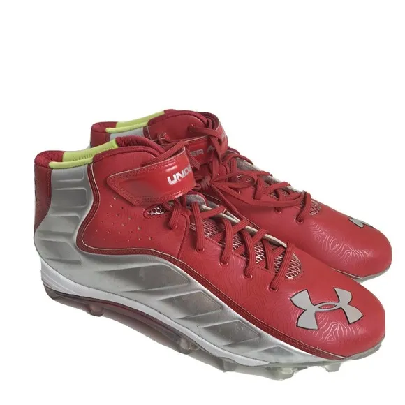 Under Armour 4D Foam Utah Football Cleat