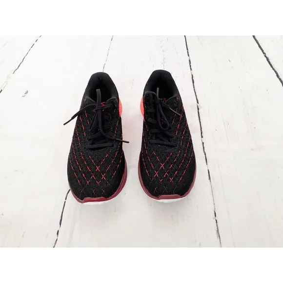 Under Armour Black Flow Velocities Wind Running Shoe Tennis Shoes
