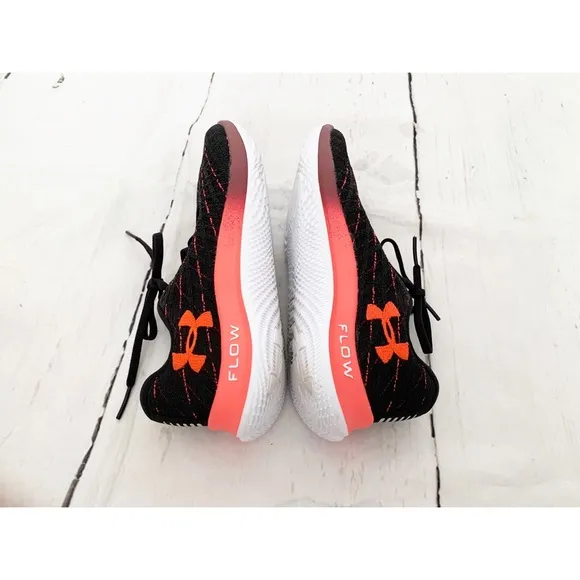 Under Armour Black Flow Velocities Wind Running Shoe Tennis Shoes