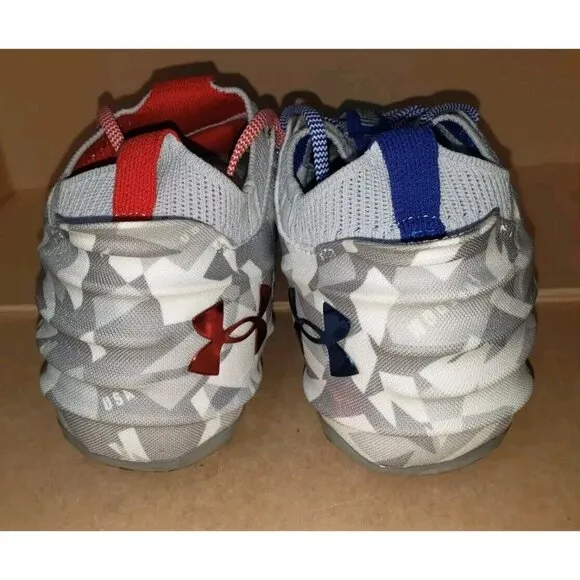 Under Armour Blur Smoke 2.0 MC USA Low Football Cleats Men's Sz 12.5 3026341-100