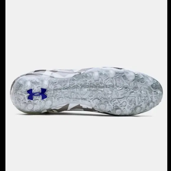 Under Armour Blur Smoke 2.0 MC USA Low Football Cleats Men's Sz 12.5 3026341-100