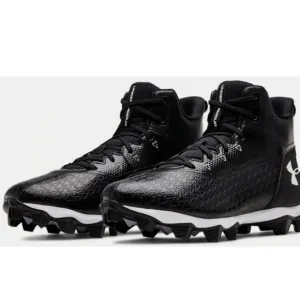 Under Armour Hammer Mid RM Black Football Cleats